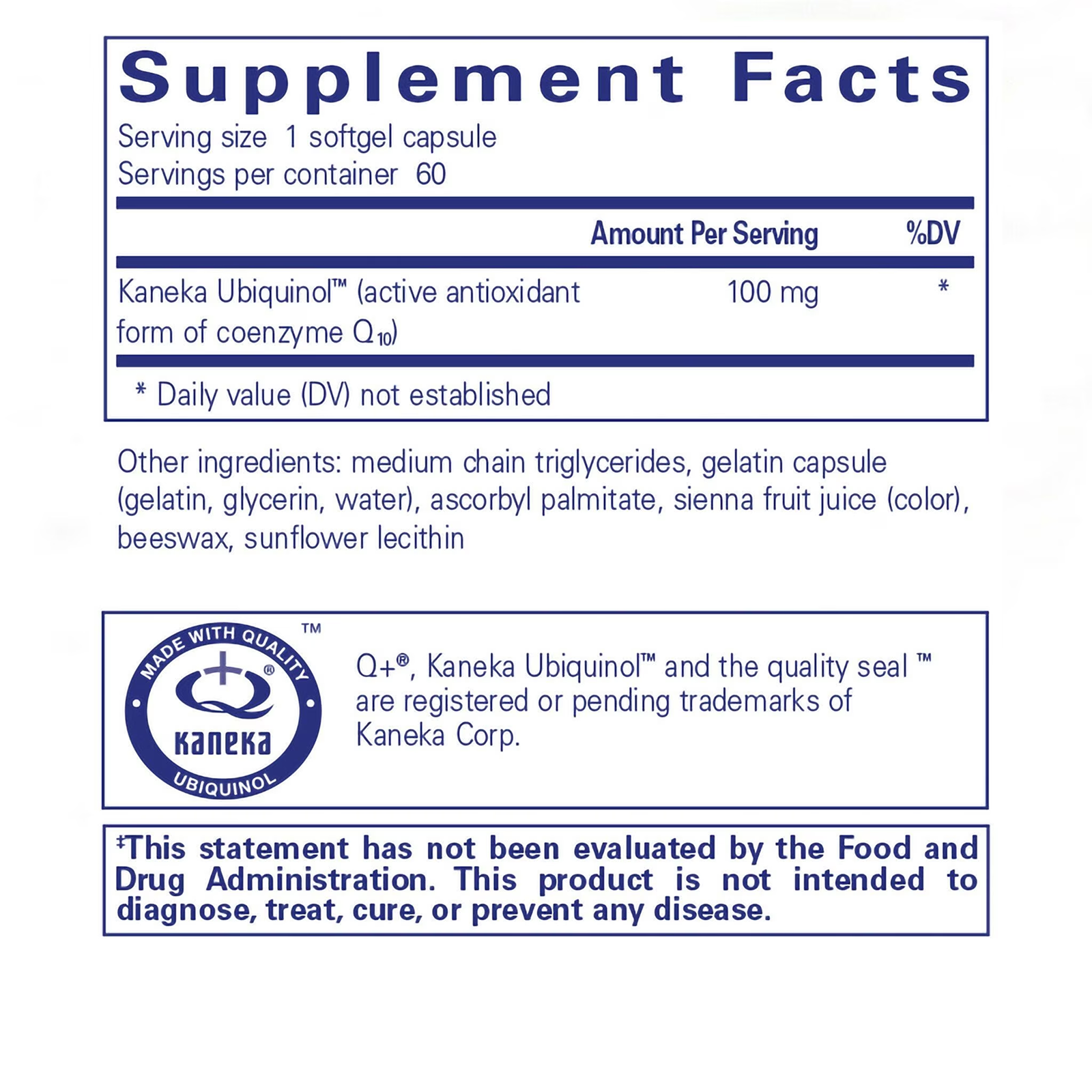 Ubiquinol CoQ10